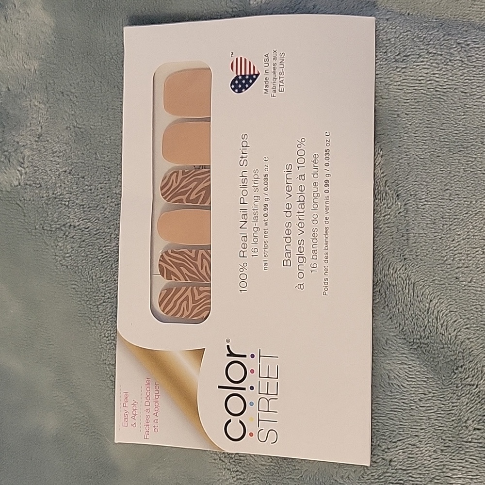 NEW, Color Street, Nail polish strips, "All Wild Up"